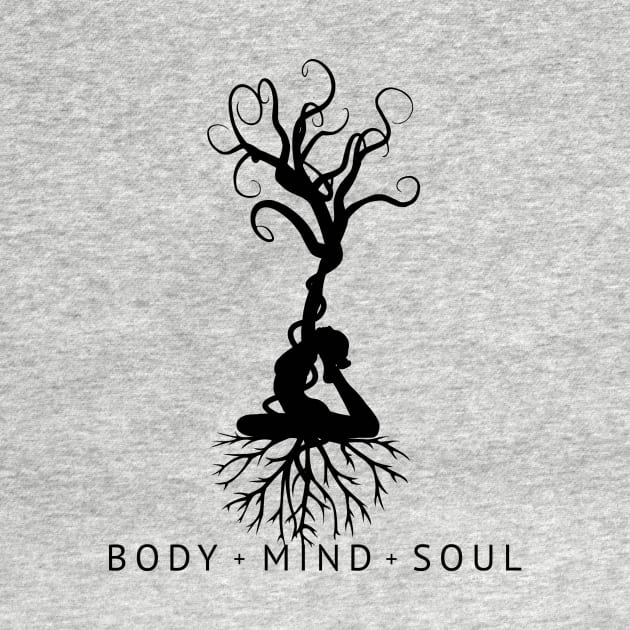 Yoga Body Mind & Soul by Cre8tiveSpirit